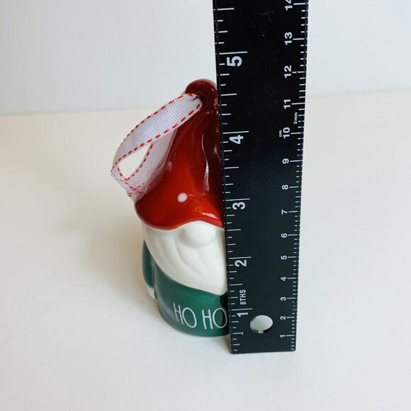 Rae Dunn Merry Christmas Gift Set Mug And Gnome HOHOHO Ornament Kitchen Decor - Picture 12 of 15